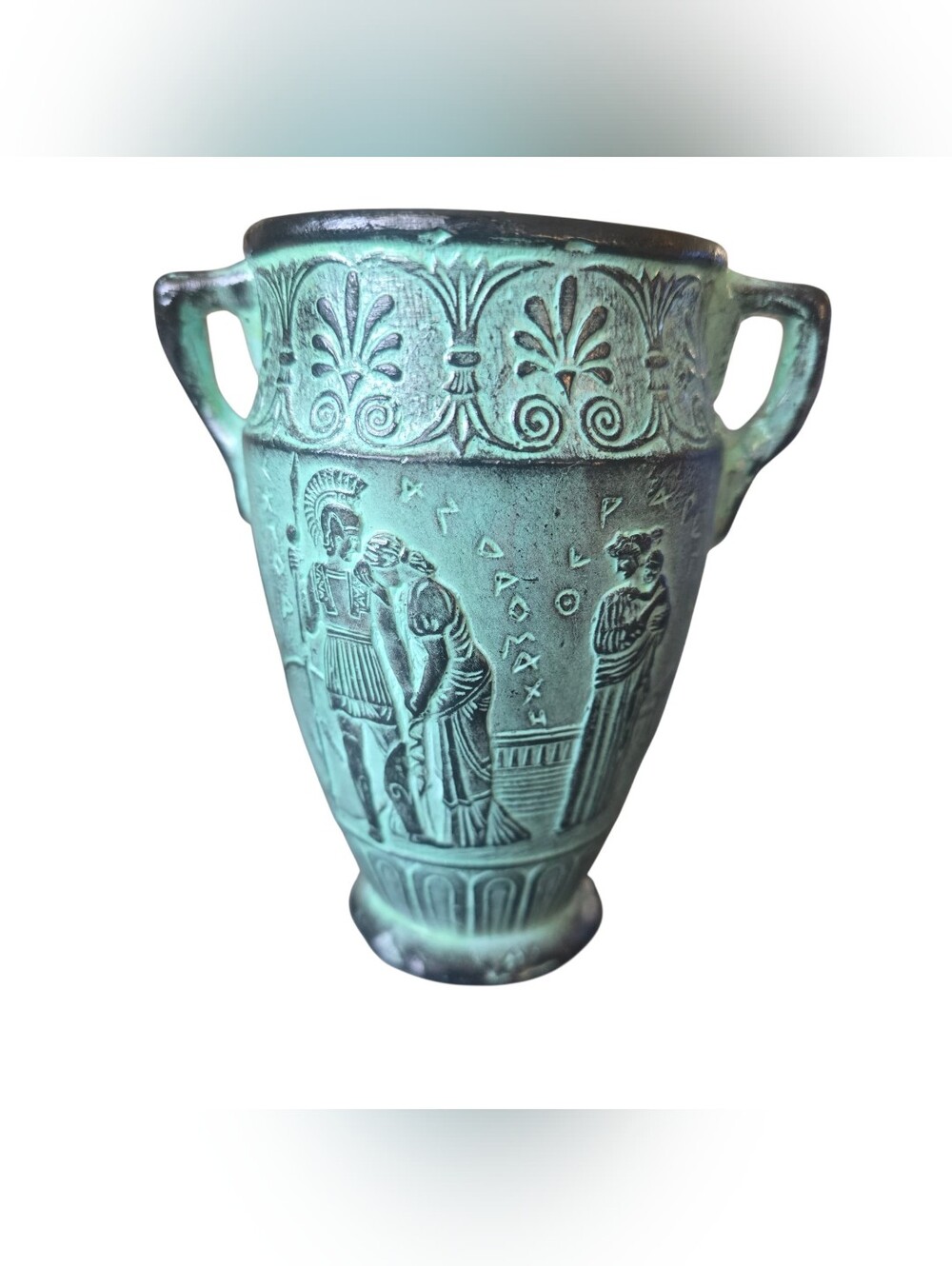 Ancient Greek Handmade Pottery Vase Replica From Greece